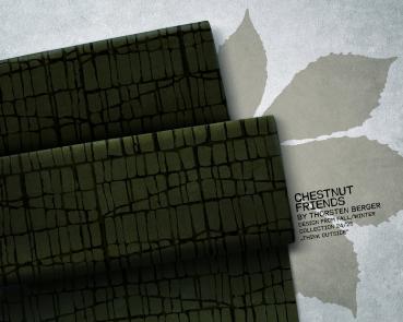 Preview: French Terry Kombi Chestnut Friends Lila by Thorsten Berger by Swafing